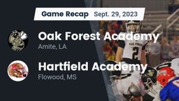 Recap: Oak Forest Academy  vs. Hartfield Academy  2023