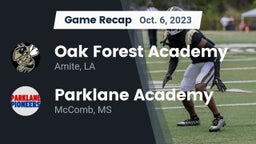 Recap: Oak Forest Academy  vs. Parklane Academy  2023