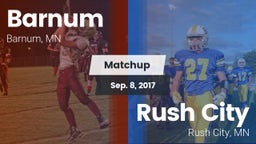 Matchup: Barnum vs. Rush City  2017