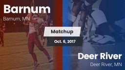 Matchup: Barnum vs. Deer River  2017