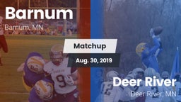 Matchup: Barnum vs. Deer River  2019