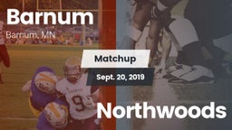 Matchup: Barnum vs. Northwoods 2019