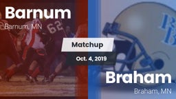 Matchup: Barnum vs. Braham  2019