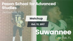 Matchup: Paxon School for vs. Suwannee  2017