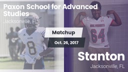 Matchup: Paxon School for vs. Stanton  2017