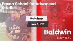 Matchup: Paxon School for vs. Baldwin  2017
