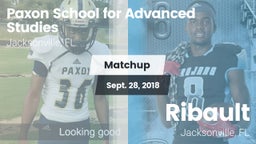 Matchup: Paxon School for vs. Ribault  2018