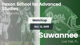 Matchup: Paxon School for vs. Suwannee  2018