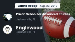 Recap: Paxon School for Advanced Studies vs. Englewood  2019