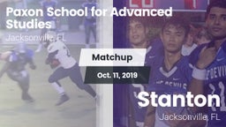 Matchup: Paxon School for vs. Stanton  2019