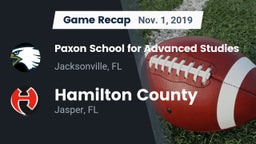 Recap: Paxon School for Advanced Studies vs. Hamilton County  2019