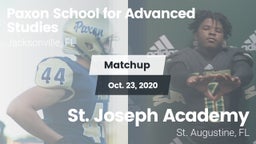 Matchup: Paxon School for vs. St. Joseph Academy  2020