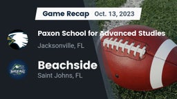 Recap: Paxon School for Advanced Studies vs. Beachside  2023