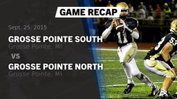 Recap: Grosse Pointe South  vs. Grosse Pointe North  2015