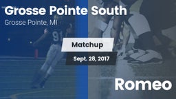 Matchup: Grosse Pointe South vs. Romeo 2016