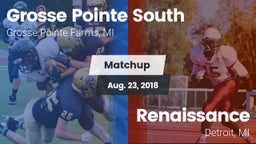 Matchup: Grosse Pointe South vs. Renaissance  2018