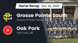 Recap: Grosse Pointe South  vs. Oak Park  2020