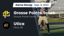 Recap: Grosse Pointe South  vs. Utica  2023