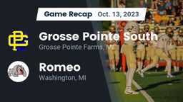 Recap: Grosse Pointe South  vs. Romeo  2023