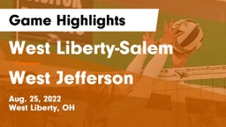West Liberty-Salem  vs West Jefferson  Game Highlights - Aug. 25, 2022