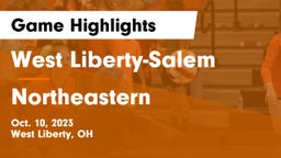 West Liberty-Salem  vs Northeastern  Game Highlights - Oct. 10, 2023