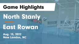 North Stanly  vs East Rowan  Game Highlights - Aug. 15, 2022
