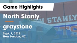 North Stanly  vs graystone Game Highlights - Sept. 7, 2023
