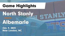 North Stanly  vs Albemarle  Game Highlights - Oct. 9, 2023