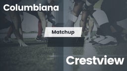 Matchup: Columbiana vs. Crestview  2016