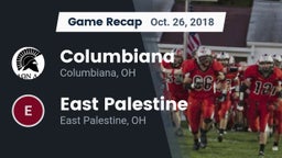 Recap: Columbiana  vs. East Palestine  2018