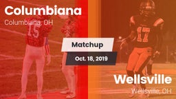 Matchup: Columbiana vs. Wellsville  2019