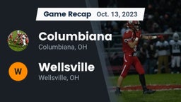 Recap: Columbiana  vs. Wellsville  2023