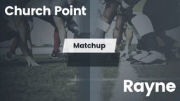Matchup: Church Point vs. Rayne  2016