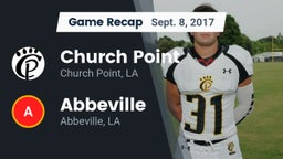 Recap: Church Point  vs. Abbeville  2017