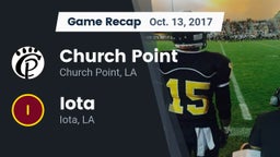 Recap: Church Point  vs. Iota  2017