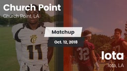 Matchup: Church Point vs. Iota  2018