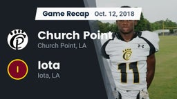 Recap: Church Point  vs. Iota  2018