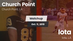 Matchup: Church Point vs. Iota  2019