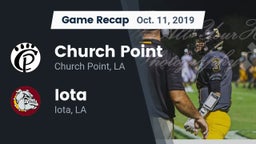 Recap: Church Point  vs. Iota  2019