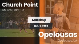 Matchup: Church Point vs. Opelousas  2020