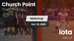 Matchup: Church Point vs. Iota  2020
