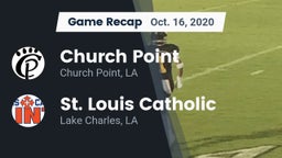 Recap: Church Point  vs. St. Louis Catholic  2020