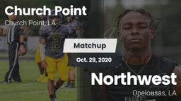 Matchup: Church Point vs. Northwest  2020
