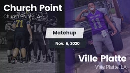 Matchup: Church Point vs. Ville Platte  2020
