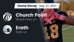 Recap: Church Point  vs. Erath  2021