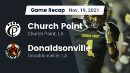 Recap: Church Point  vs. Donaldsonville  2021