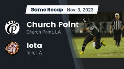 Recap: Church Point  vs. Iota  2023