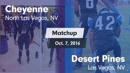 Matchup: Cheyenne vs. Desert Pines  2016