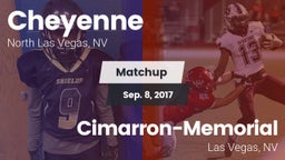 Matchup: Cheyenne vs. Cimarron-Memorial  2017