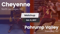 Matchup: Cheyenne vs. Pahrump Valley  2017
